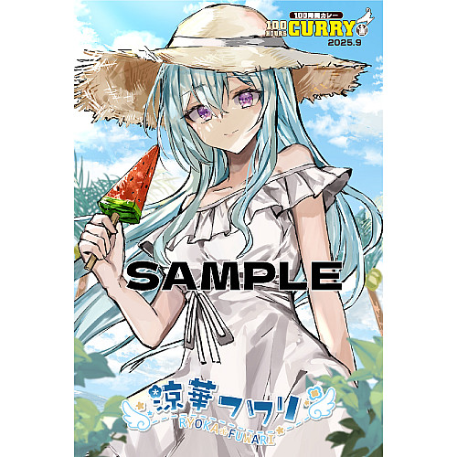 100時間カレーコラボ　ポストカード